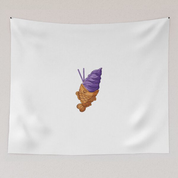 Item preview, Kawaii Ube Taiyaki designed and sold by kawaiisweet.