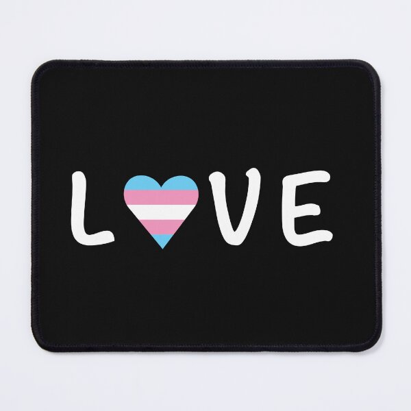 Item preview, Trans Pride "Love" w/ Heart designed and sold by TheTransStyle.