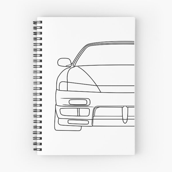 Item preview, Nissan Silvia S14 200SX lines designed and sold by EdimDesign.