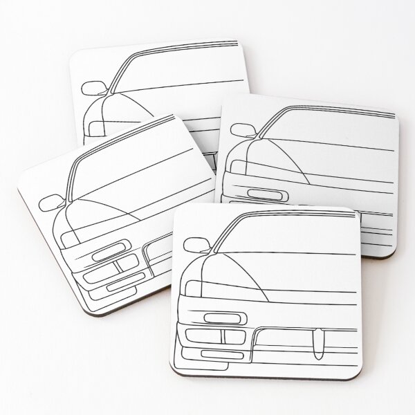 Item preview, Nissan Silvia S14 200SX lines designed and sold by EdimDesign.
