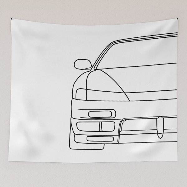Item preview, Nissan Silvia S14 200SX lines designed and sold by EdimDesign.