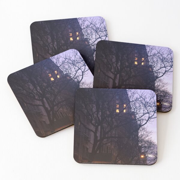 Item preview, House Trees Winter, Upper West Side, Manhattan, NYC  designed and sold by eleonoraingrid.