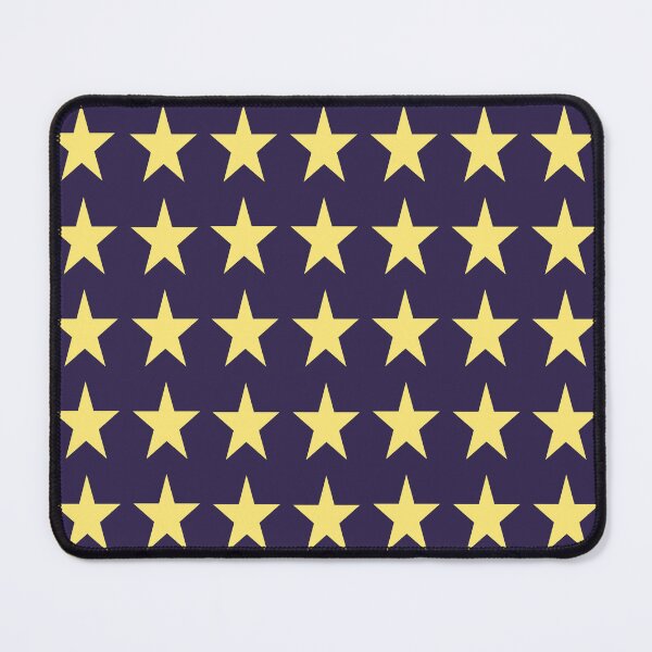 Item preview, Medium YELLOW and NAVY BLUE STARS designed and sold by RachelMacht.