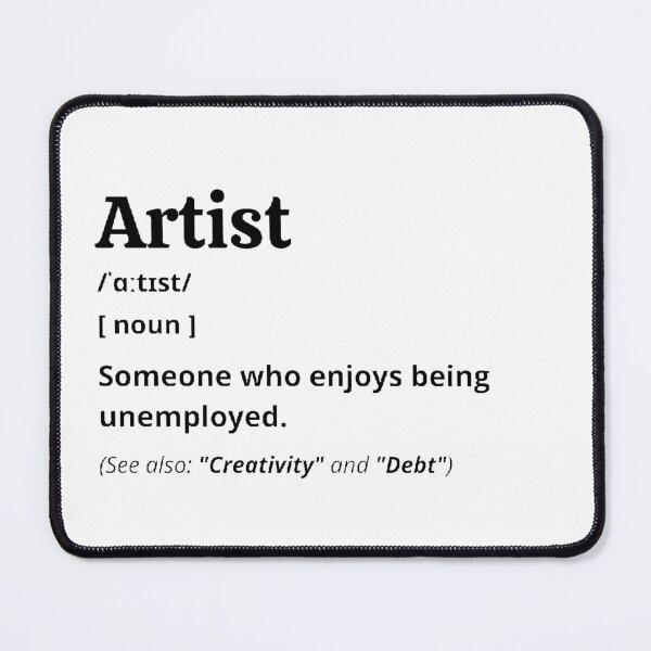 Item preview, Artist Definition designed and sold by Creatoe.