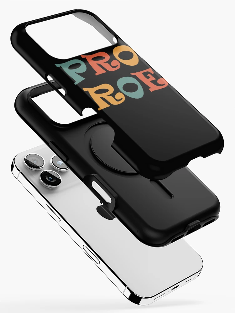 Thumbnail 2 of 4, iPhone Case, Pro Roe Ravie Text designed and sold by Boss of Art.