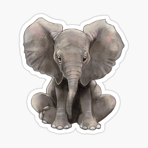 Baby Boo Glossy Sticker