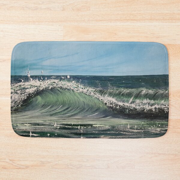 Item preview, Painted wave, sea surfing image designed and sold by Anke Franikowski.