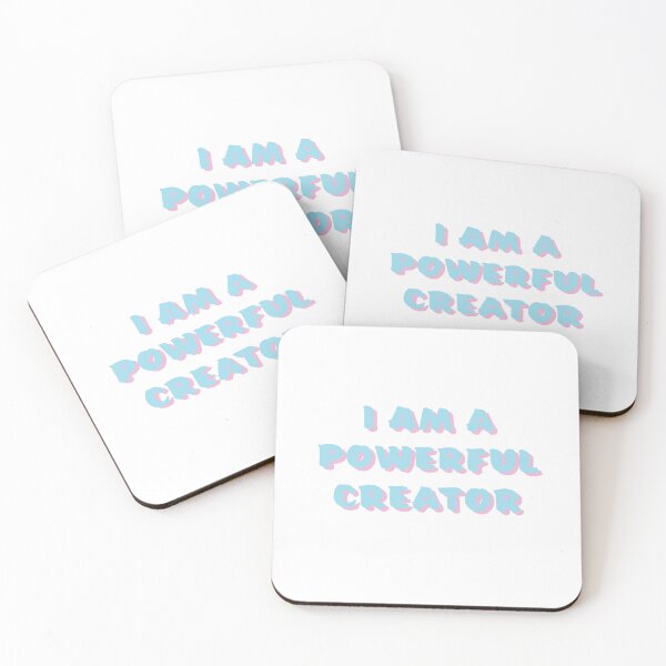 Item preview, I am a Powerful Creator - Law of Attraction Positive Affirmation designed and sold by joynation.
