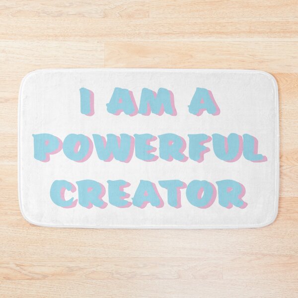Item preview, I am a Powerful Creator - Law of Attraction Positive Affirmation designed and sold by joynation.