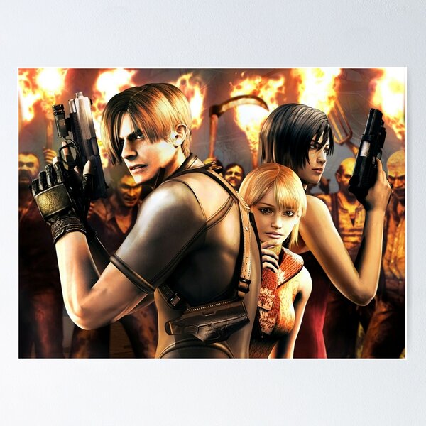 Leon and Ada Wong Resident Evil Poster for Sale by Yoonjihoo0294