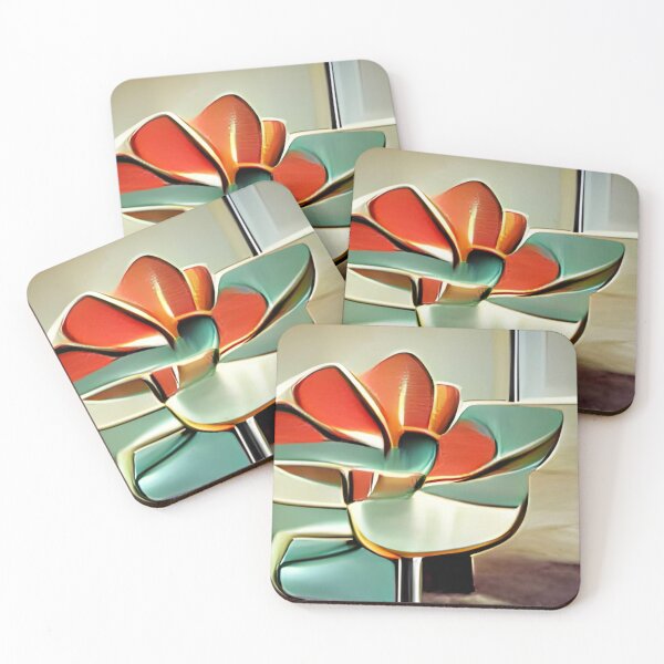 Artikelvorschau, modern mid-century floral abstract original art entworfen und verkauft von Surrealarts727.