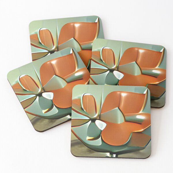Artikelvorschau, modern mid-century floral abstract original art entworfen und verkauft von Surrealarts727.