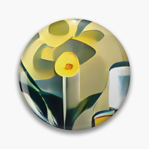 Item preview, modern mid-century floral abstract original art designed and sold by Surrealarts727.