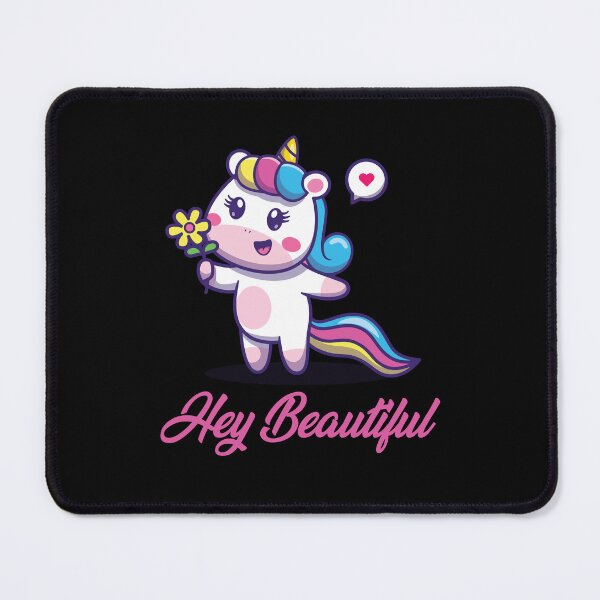 Item preview, Hey Beautiful! Cute Unicorn Design | Kids Art designed and sold by CadDesignerr.