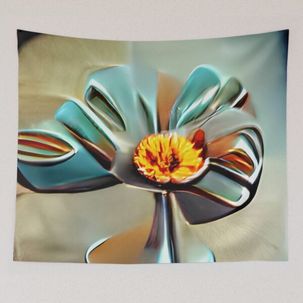 Artikelvorschau, modern mid-century floral abstract original art entworfen und verkauft von Surrealarts727.