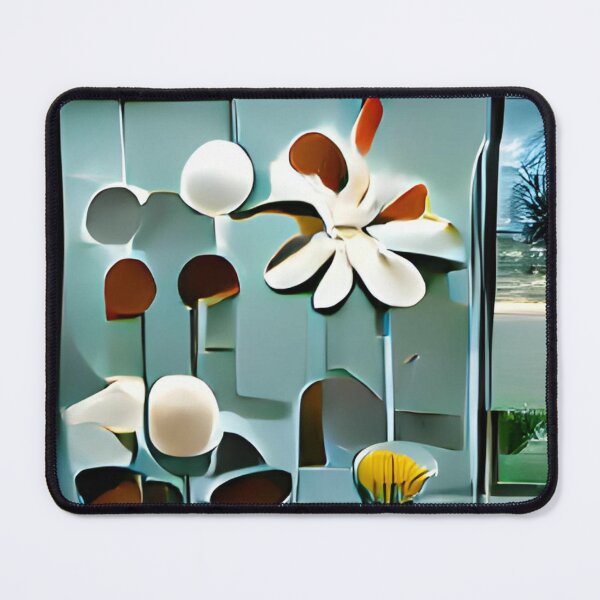 Artikelvorschau, modern mid-century floral abstract original art entworfen und verkauft von Surrealarts727.