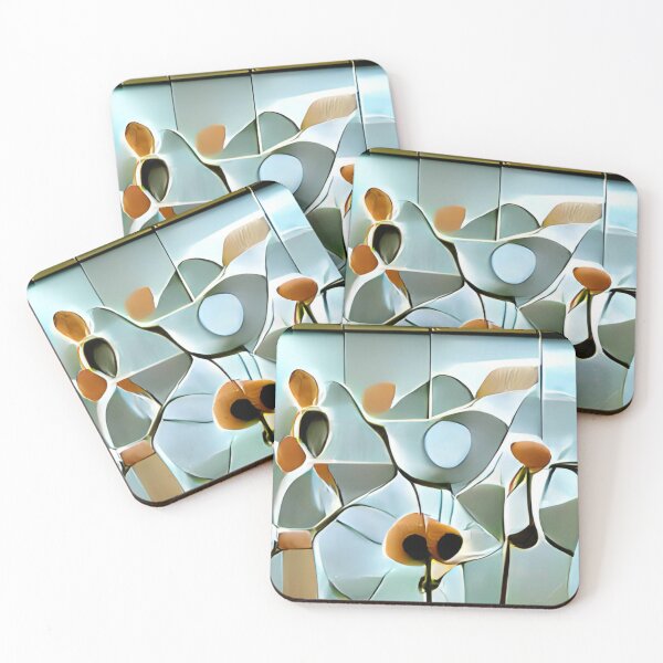 Artikelvorschau, modern mid-century floral abstract original art entworfen und verkauft von Surrealarts727.
