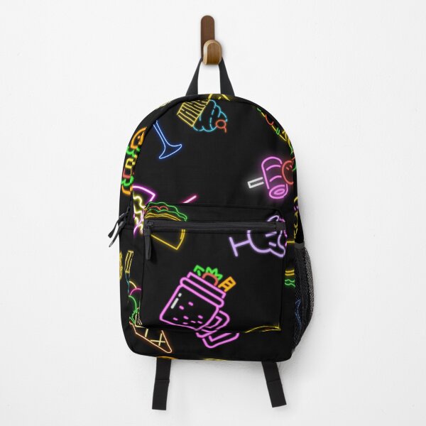 Item preview, 80s Neon Food Attack designed and sold by PrettyGrimGhoul.