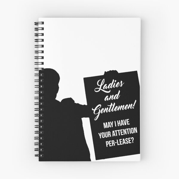 Item preview, Ladies and Gentlemen! May i have your attention per-lease? - Sweeney Todd designed and sold by lewbarberdesign.