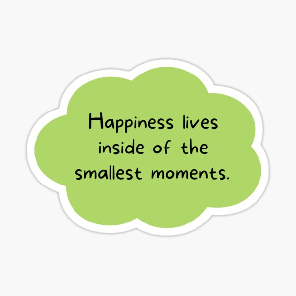 Cute Stickers - Positive Stickers - Green Stickers - Quote Magnets- Sticker  for Kids and Adults Sticker for Sale by Christy Ann Martine