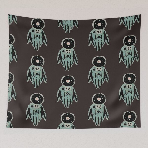 Aperçu de l'œuvre Scary Ghost Story, Vintage halloween paranormal, Occult Retro Surrealism créée et vendue par MoreMachine.