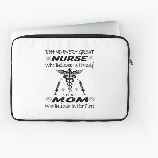 Aperçu de l'œuvre Derrière chaque grande infirmière qui croit en elle se cache une mère qui a cru en elle en premier créée et vendue par MqHStore.