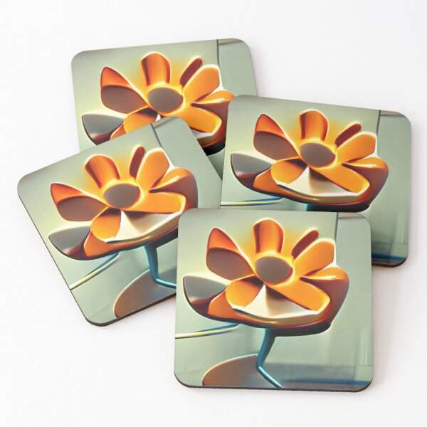 Artikelvorschau, modern mid-century floral abstract original art entworfen und verkauft von Surrealarts727.