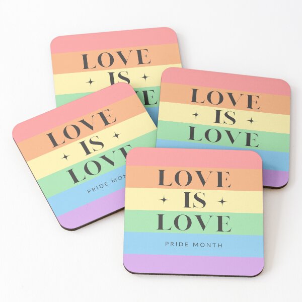 Item preview, LOVE IS LOVE Pride Month designed and sold by Doodle-Factory.
