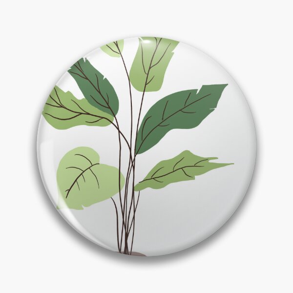 Item preview, Leafy green potted plant designed and sold by abbyede.