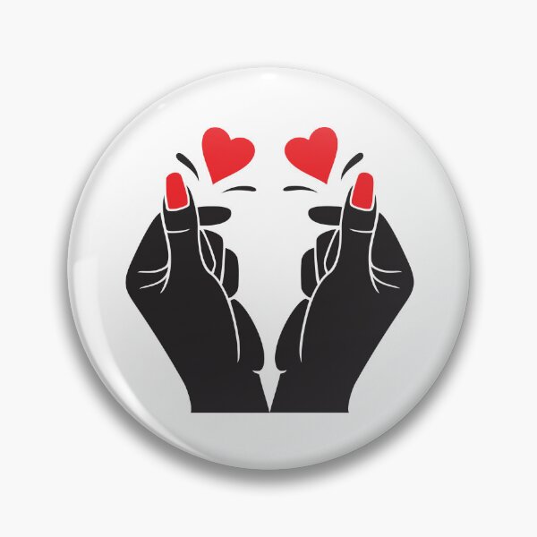 Item preview, Double Korean Heart Fingers designed and sold by BuxomBabe21.