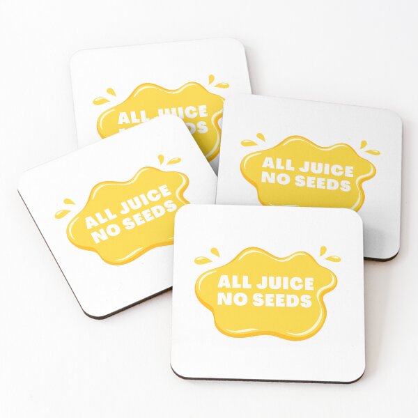 Item preview, All Juice No Seeds vasectomy meme designed and sold by Vansh Arora.