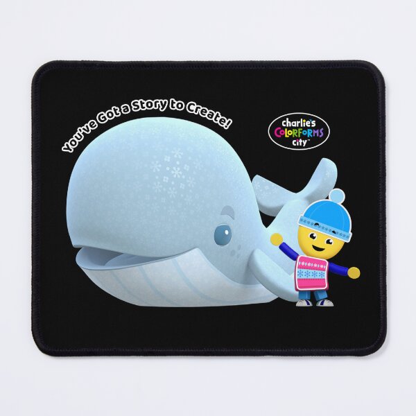 Item preview, Charlie's Colorforms City - Winter Whale designed and sold by Charlie's Colorforms City.