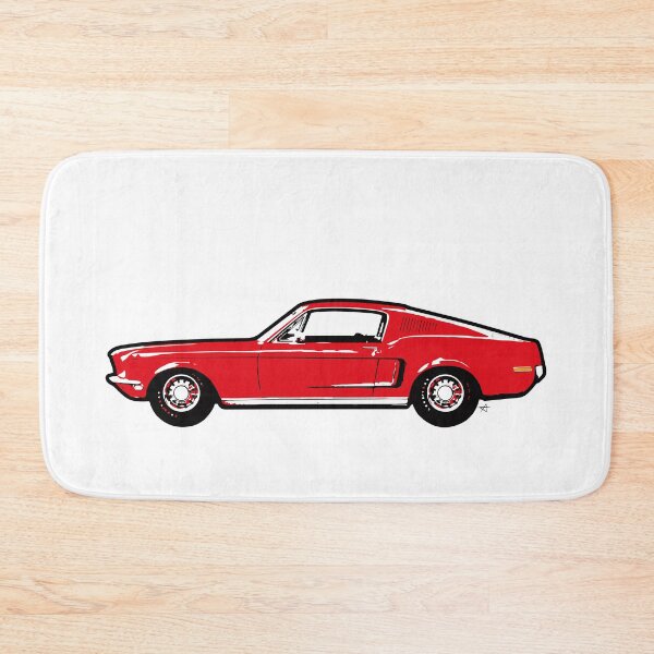 Item preview, Red 60s FM Fastback designed and sold by MandyCarsArts.