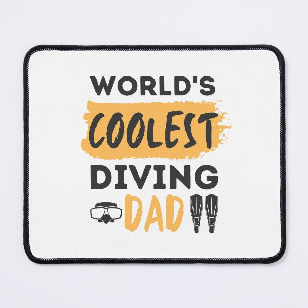 Item preview, World's Coolest Diving Dad designed and sold by StudioAquaLumos.