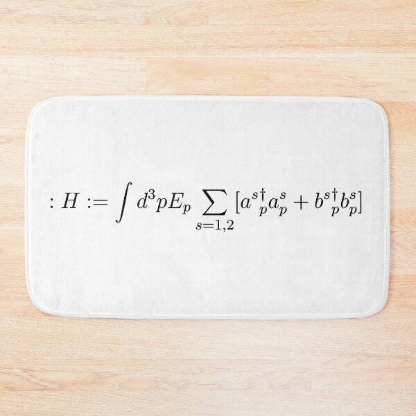 Item preview, Quantized Dirac field hamiltonian (normal ordered) designed and sold by NoetherSym.