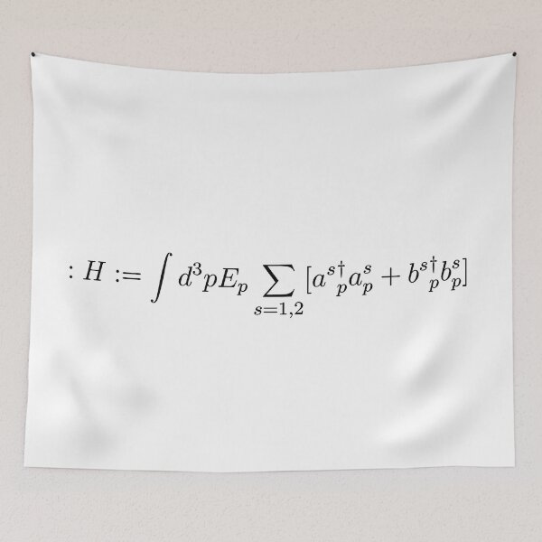 Item preview, Quantized Dirac field hamiltonian (normal ordered) designed and sold by NoetherSym.