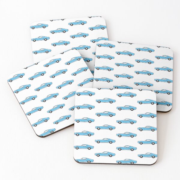 Item preview, Light Blue 60s FM Fastback designed and sold by MandyCarsArts.