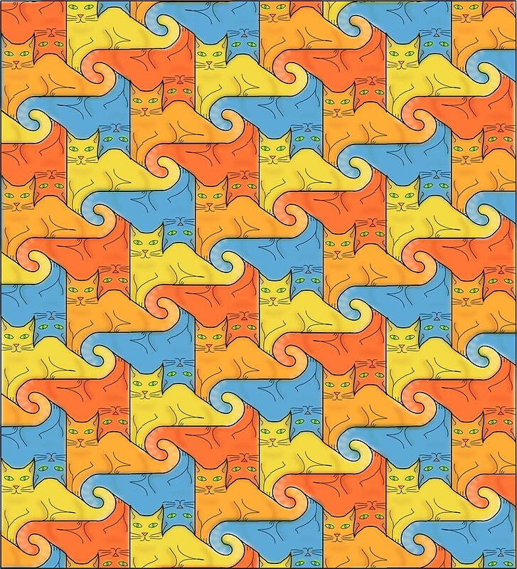easy cat tessellation