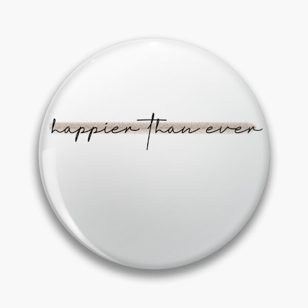 Item preview, Happier Than Ever  designed and sold by Bloom Faithfully.