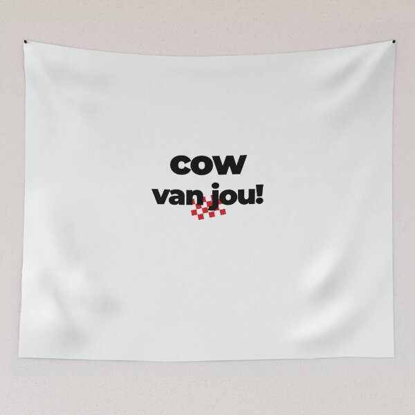 Item preview, cow van jou, mooi Brabants  designed and sold by BrabantsBeste.