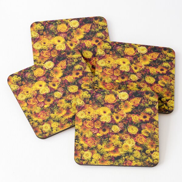 Item preview, Yellow & Orange Roses Blooming  designed and sold by newburyboutique.