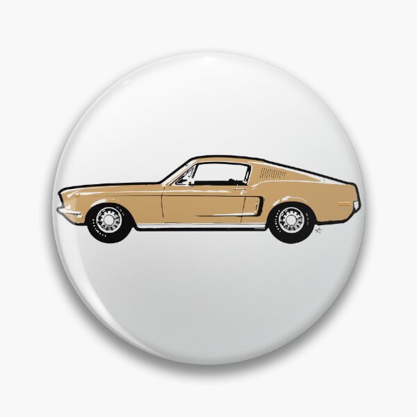 Item preview, Tan 60s FM Fastback designed and sold by MandyCarsArts.