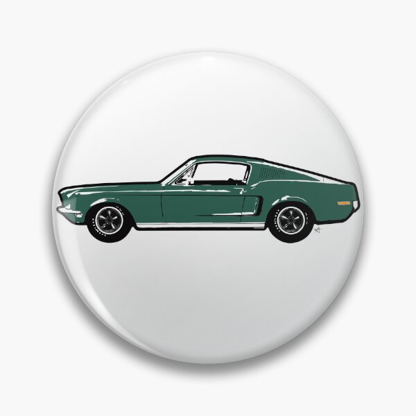 Item preview, Green 60s FM Fastback designed and sold by MandyCarsArts.
