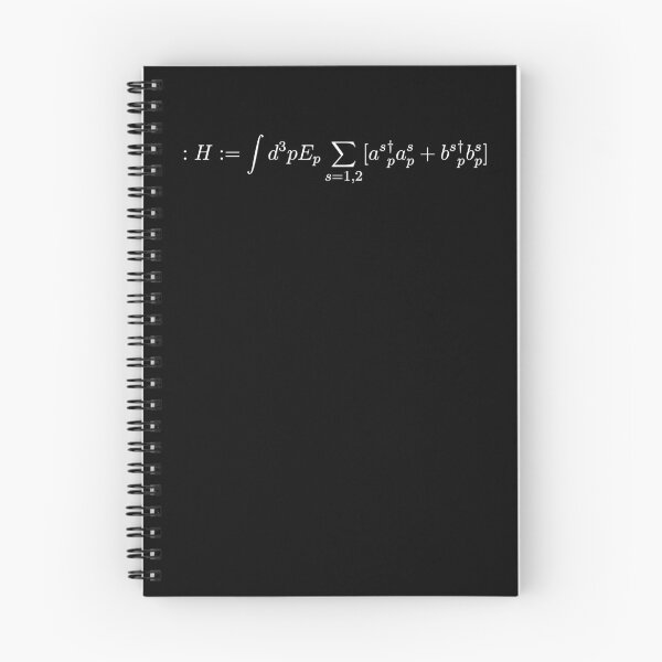 Item preview, Quantized Dirac field hamiltonian (normal ordered) designed and sold by NoetherSym.