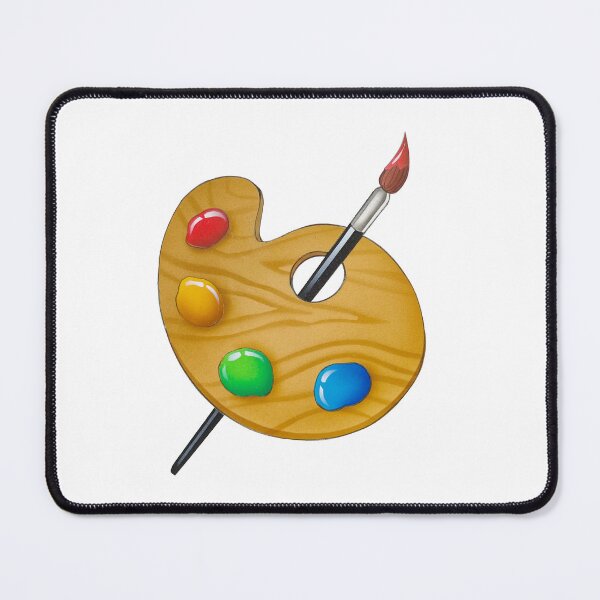 Item preview, Artist Palate With Brush and Paints designed and sold by jimcherry3.