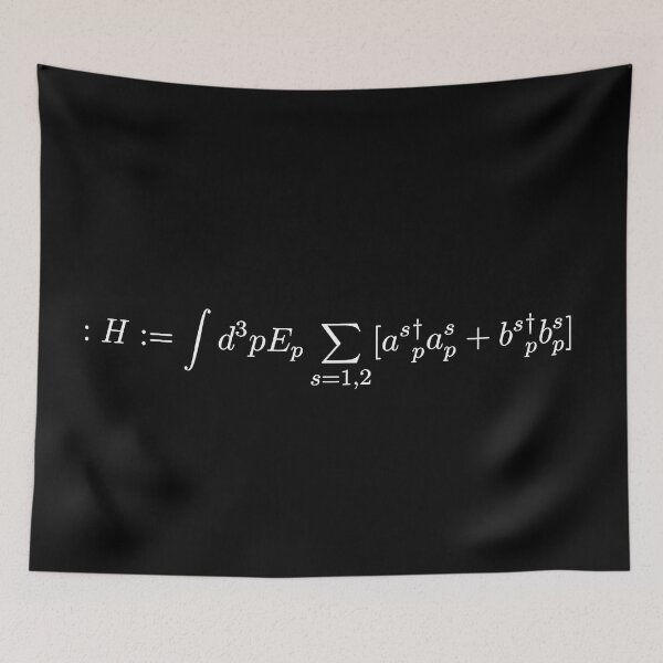 Item preview, Quantized Dirac field hamiltonian (normal ordered) designed and sold by NoetherSym.