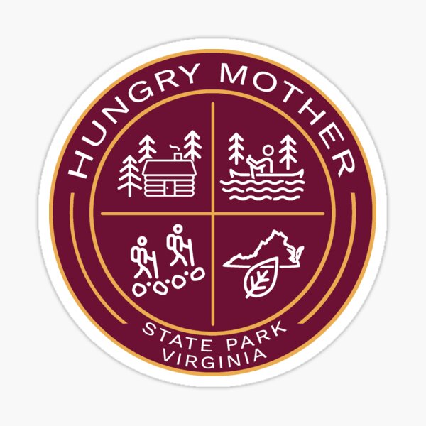 Item preview, Hungry Mother State Park Heraldic Logo designed and sold by VanyaKar.
