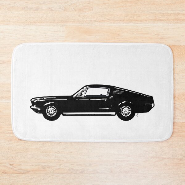 Item preview, Black 60s FM Fastback designed and sold by MandyCarsArts.