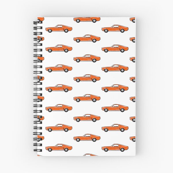 Item preview, Orange 60s FM Fastback designed and sold by MandyCarsArts.