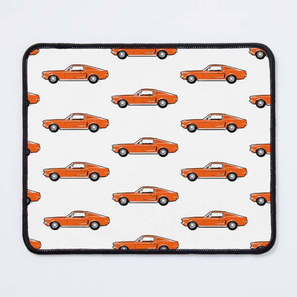 Item preview, Orange 60s FM Fastback designed and sold by MandyCarsArts.
